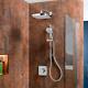 Mira Evoco Dual Thermostatic Mixer Shower With Adjustable & Fixed Heads Chrome