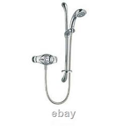Mira Excel Ev Rear-fed Exposed Chrome Thermostatic Mixer Shower