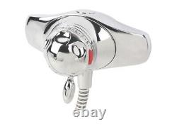 Mira Excel Thermostatic Mixer Shower Modern Chrome Exposed Valve 1.1518.300