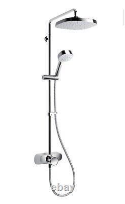Mira Form Dual Thermostatic Mixer Shower 31983W-CP Dual Outlet Chrome
