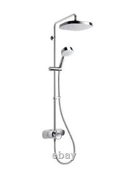 Mira Form dual outlet Chrome Rear fed Thermostatic Mixer Shower Brand New