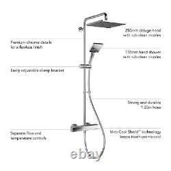 Mira Honesty ERD Mixer Shower Thermostatic Chrome 250mm Head Square 1.1901.002