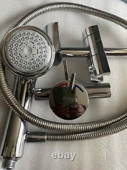 Mira Miniduo EV Thermostatic Mixer Shower Valve Mix& Match Kit Chrome Good Used