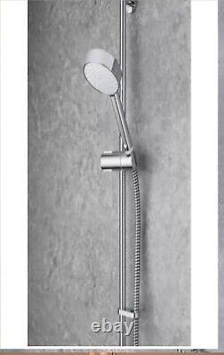 Mira Minimal Erd Rear-fed Exposed Chrome Thermostatic Mixer Shower