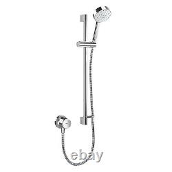 Mira Mixer Shower Thermostatic EV Rear- Fed Exposed Chrome Single Outlet 5 Bar