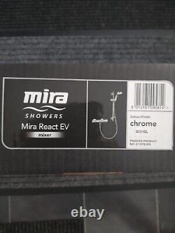 Mira React EV Thermostatic Bar Mixer Shower Chrome Model 2.1878.005 New