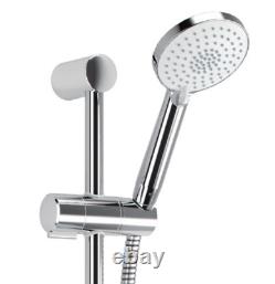 Mira Thermostatic Bar Mixer Shower Chrome Cool Touch + Riser Rail + Fast Fit Kit