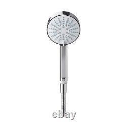Mira Thermostatic Mixer Shower 4 Spray Rear-Fed Exposed Chrome Modern Round