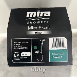 NEW Mira Excel Thermostatic Mixer Shower Chrome EV Exposed Valve 1.1518.300