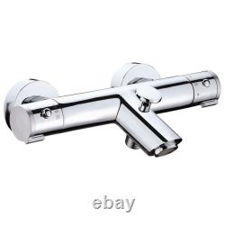 SCHÜTTE Thermostatic Bath-Shower Mixer Tap Bathroom Bath Shower Mixer LONDON vid