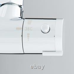 SCHÜTTE Thermostatic Bath-Shower Mixer Tap Bathroom Bath Shower Mixer LONDON vid