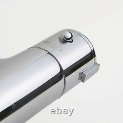 Shower Mixer Rigid Riser Deck Mounted Thermostatic Bath Chrome ENKI BBT0216