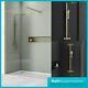 Square Thermostatic Bar Complete Mixer Shower Brushed Brass