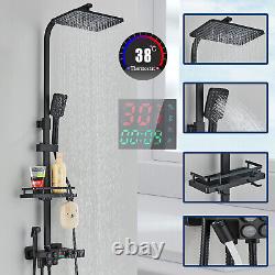 Thermostatic Exposed Shower Mixer System Bathroom Shower Column Bath Shower Taps