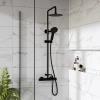 Thermostatic Mixer Bar Shower With Round Overhead & Pencil Hand Beba 27159master