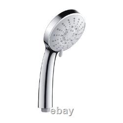 Thermostatic Shower Mixer Bar Chrome Slide Rail Hand Shower