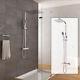 Thermostatic Shower Mixer Valve 400mm Over Head With Handshower Set Home/gym Uk