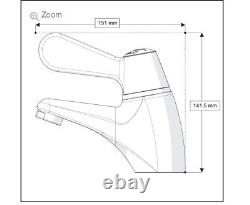 Thermostatic mixer tap Akw Tmv3 Mixer basin Tap