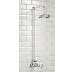 Traditional Single Exposed Thermostatic Mixer Shower Valve Victorian Edwardian