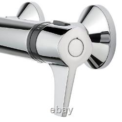 Triton Exe Lever Bar Mixer Shower Thermostatic Chrome Modern 3 Spray UNEXTHBMINC