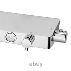 Triton Push Button Dual Head Thermostatic Bar Mixer Shower PBDIVCHR