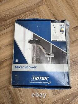 Triton Tian Thermostatic Bar Diverter Mixer Shower dual head