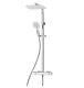 Triton Velino Hp Rear-fed Exposed Chrome Thermostatic Diverter Mixer Shower