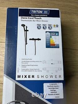 Triton thermostatic mixer shower (Matte Black)