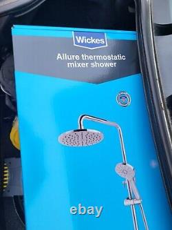Wickes Allure Thermostatic Shower Mixer & Diverter