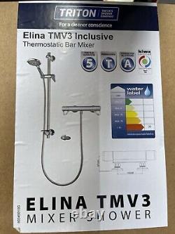 Douche mélangeuse thermostatique Triton Elina Tvm3 Inclusive