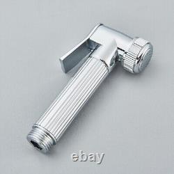 Ensemble de barre de douche exposée Thermostatic LED salle de bain Twin Head Large Square Chrome