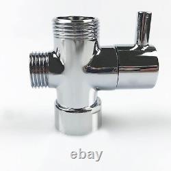 Ensemble de mélangeur de douche thermostatique Huibathroom pour salle de bains design carré en chrome R