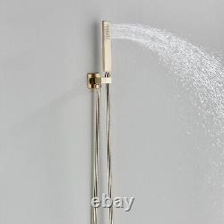 Ensemble de robinet de douche pour salle de bain avec système de douche thermostatique dissimulé - Robinets mélangeurs de luxe - Royaume-Uni