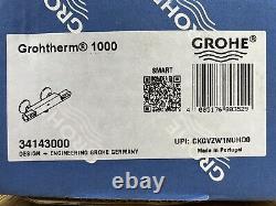 Grohe Grt 1000 Bau Pack Mitigeur Thermostatique de Douche & Kit Réf. 117686