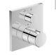 Mélangeur De Douche Thermostatique Carré Duravit C.1 - Chrome Prix De Détail Recommandé 749 £