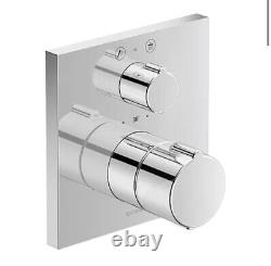 Mélangeur de douche thermostatique carré DURAVIT C.1 - Chrome Prix de détail recommandé 749 £