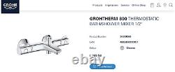 Robinet mitigeur bain/douche thermostatique Grohe GROHTHERM