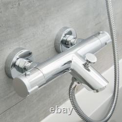 Robinet mitigeur thermostatique pour baignoire et douche SCHÜTTE - Mélangeur pour salle de bain et douche LONDON