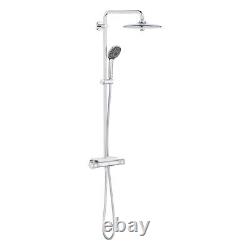 Système de douche thermostatique Grohe Vitalio Joy System 260 avec plateau à portée facile