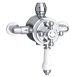 Victorian Thermostatique Bain Douche Mélangeur Riser Rail Kit Salle De Bain Chrome Et Ensemble